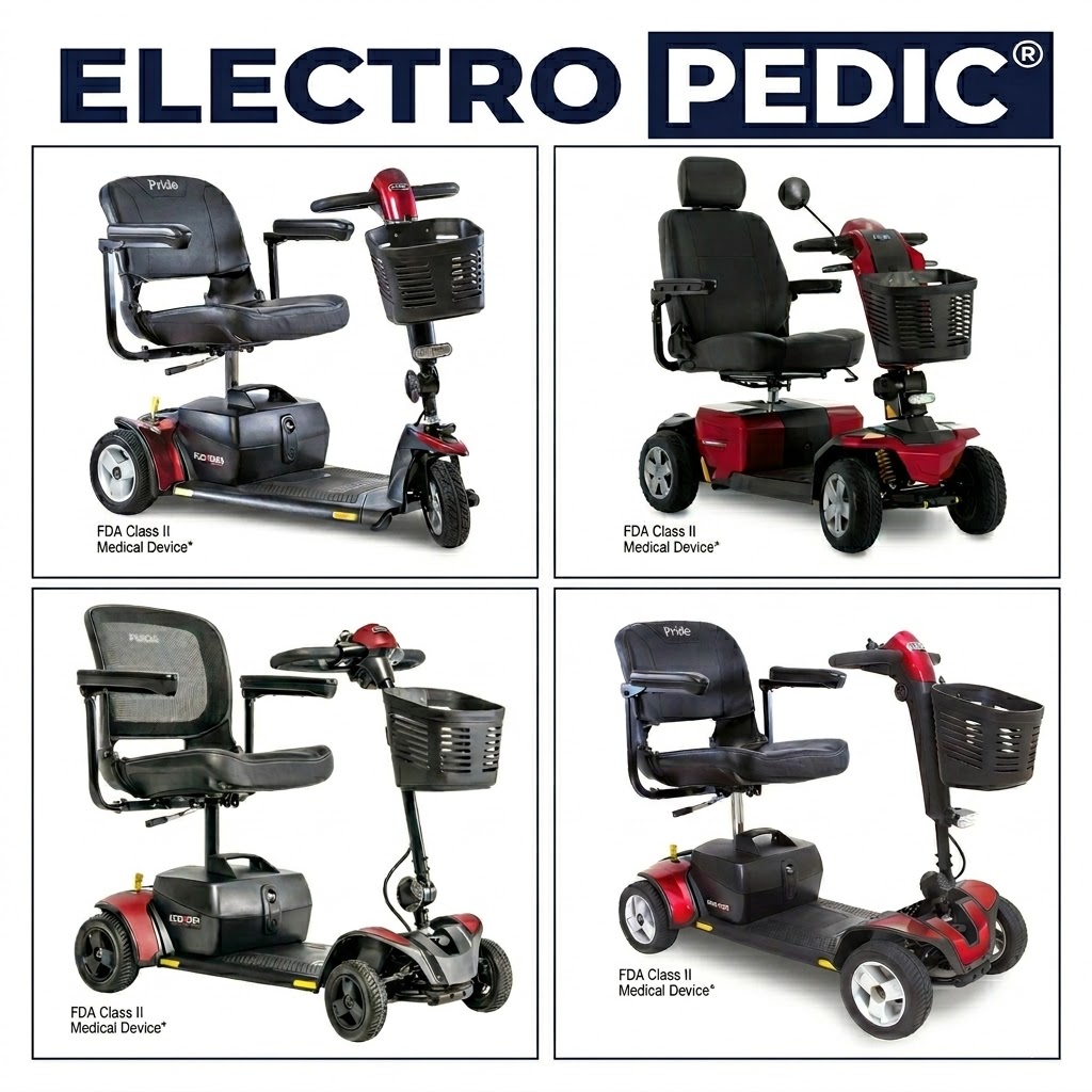 Tempe mobility elite traveller sport victory electric 3 and 4 wheel scooter
