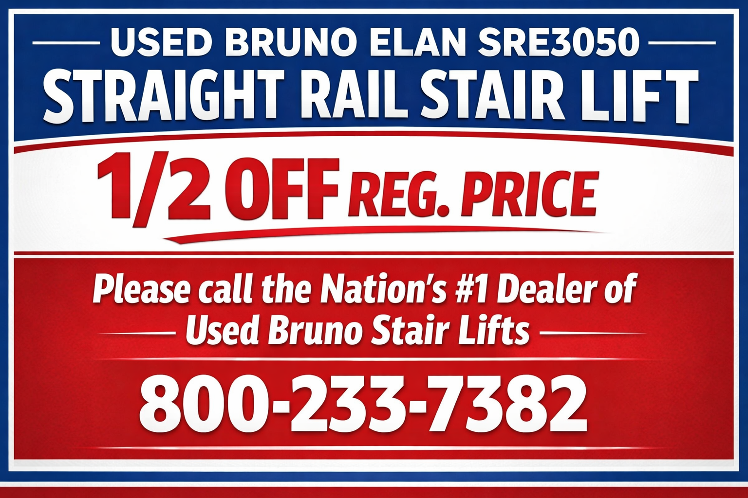 LA Bruno Stairlift Price Cost