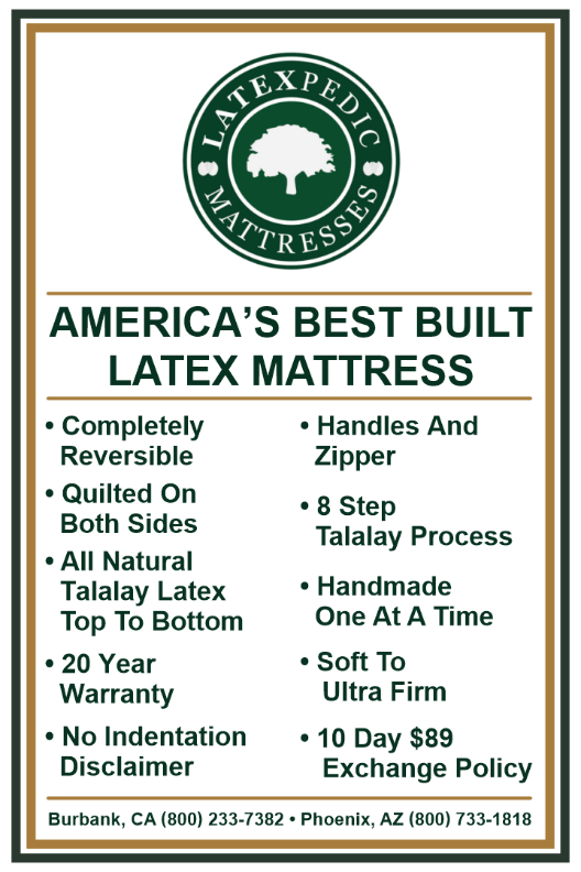 Tempe best built latex mattress store